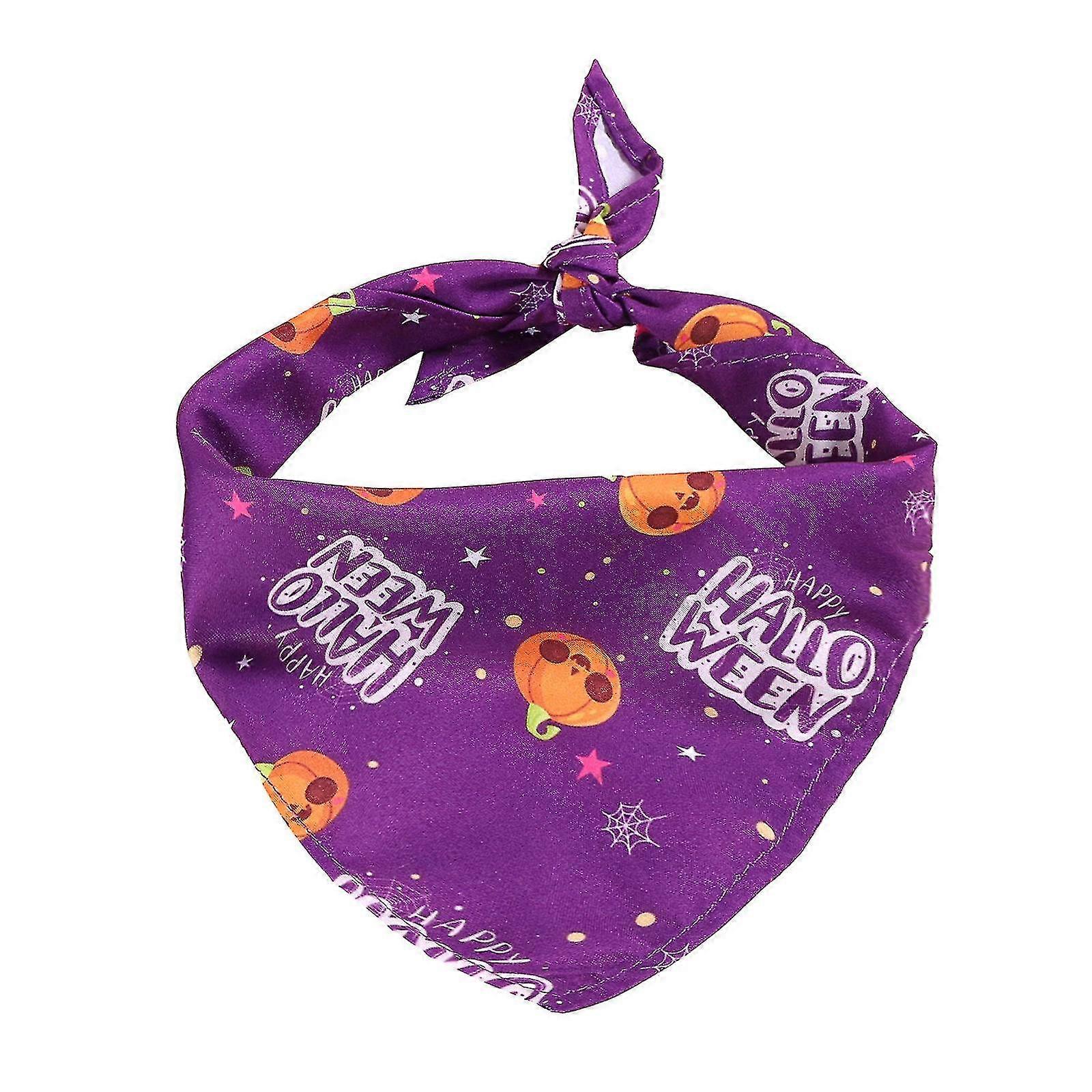 Bibs Pet Saliva Towel Halloween With Costume Puppy Decor Hats For Small Cat Dog
