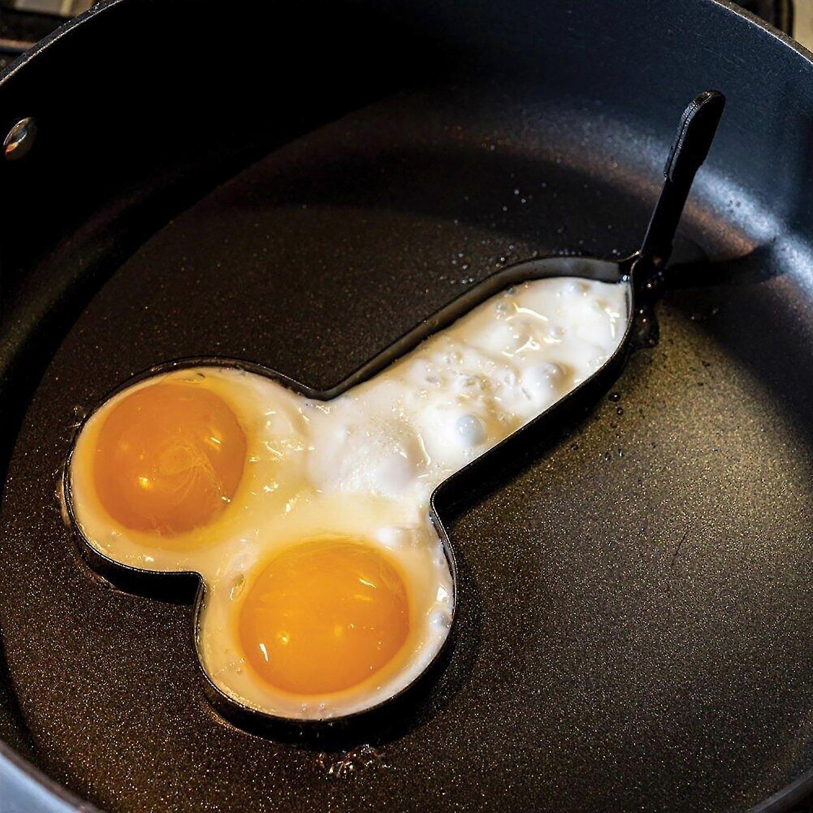 Molde Huevos Redondos Acero Anillos Para Huevos De Acero Inoxidable - 2 Moldes Redondos Con Mango De Silicona Para Cocina Anillos Acero Inoxidable Huevo Tortillas 10cm Antiadherentes