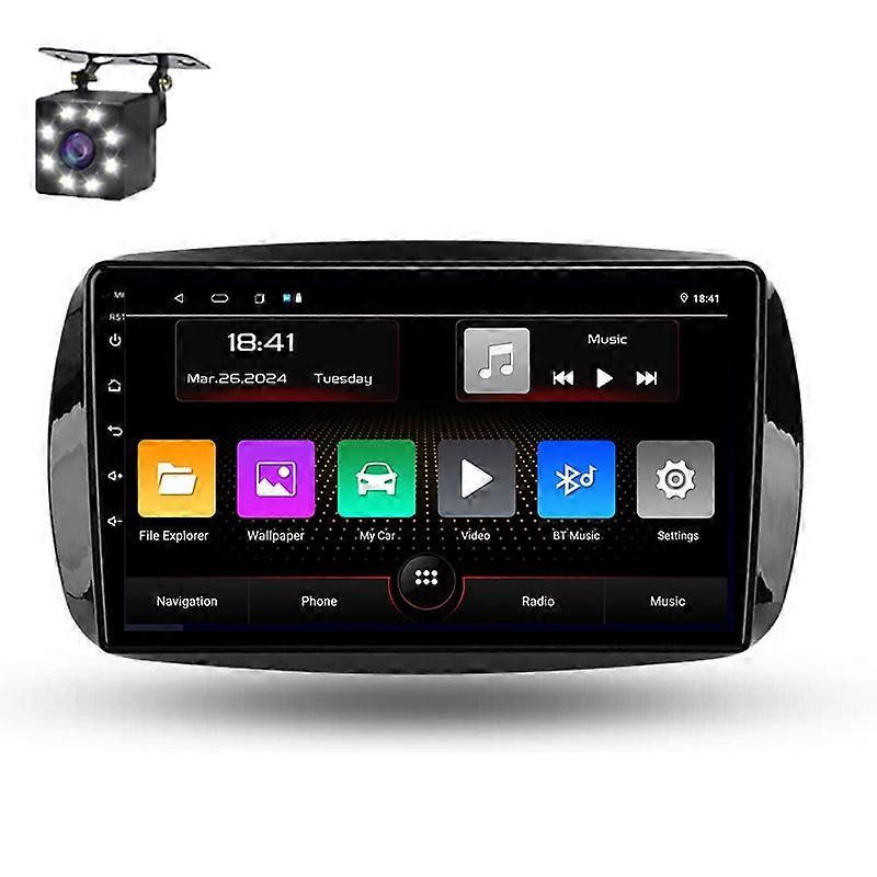 Car Radio For Benz Smart Fortwo 3 C453 A453 2014-2020 Multimedia Video Player Carplay GPS