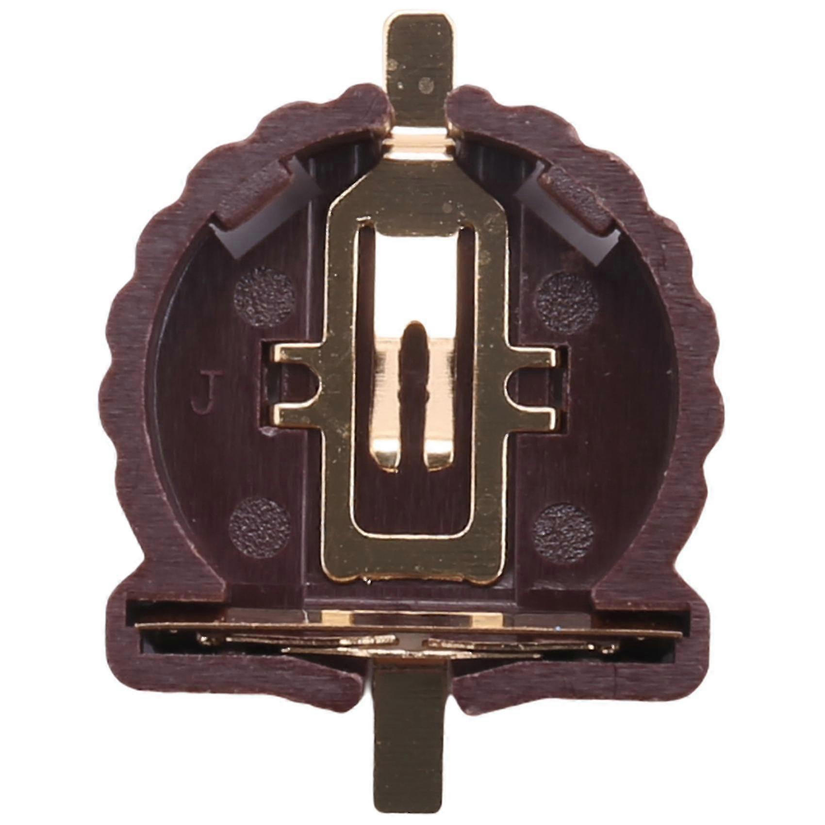 20pcs Cr1220 Cr1225 Button Battery Holder 3v Button Battery Holder Plating Temperature