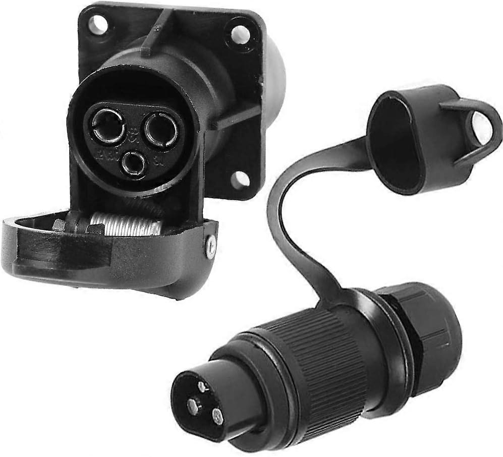 12 V 3 دبوس مقطورة التوصيل المقبس ذكر أنثى الأسلاك موصل محول ل Rv قافلة جرار شاحنة فان قضيب السحب