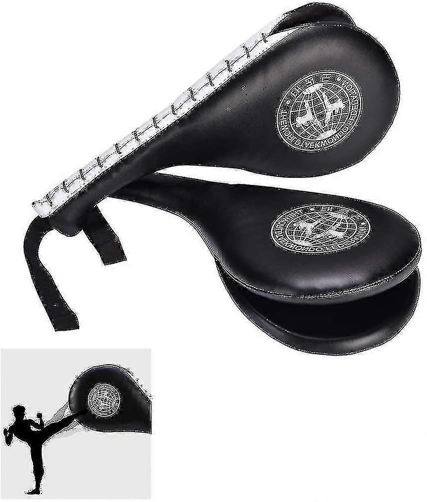 1 Pair Of Taekwondo Double Kick Pad, Target Tae Kwon Do Karate Kickboxing Training Kicking Pad Pract
