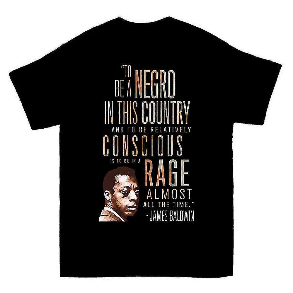James Baldwin Rage Almost All The Time T-shirt