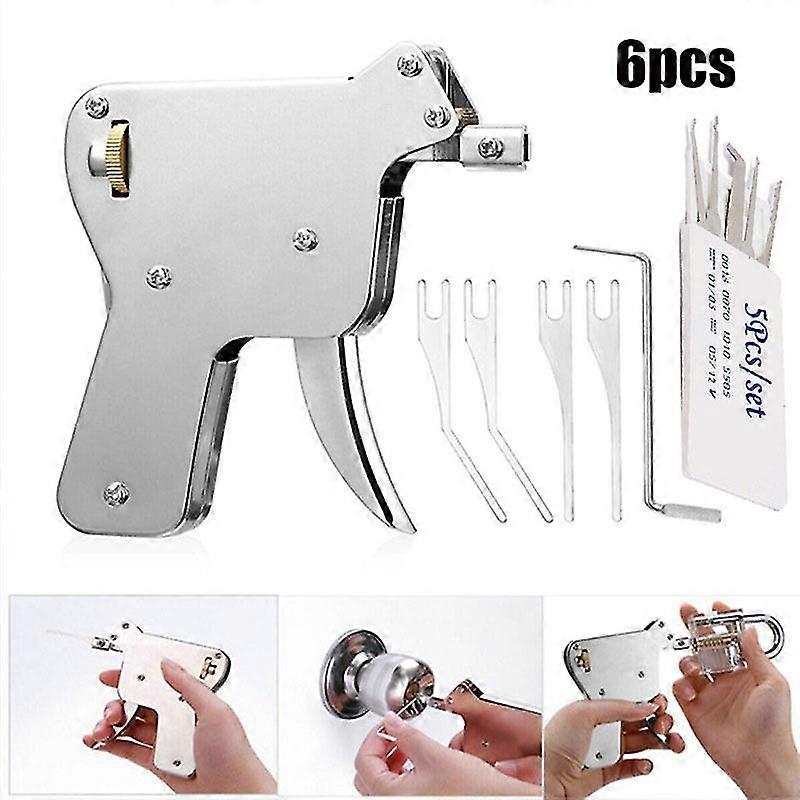Multifunctional Lock Repair Tool Set Professional Lock Picking Kit 6pcs Zekai