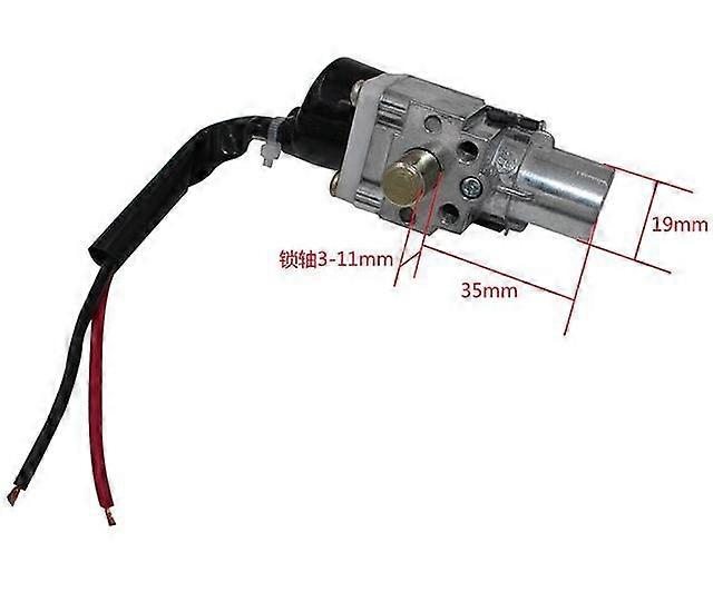 Electric Vehicle Accessories Key Lock Switch Electric Door Lock Lithium Battery Case Power Locks