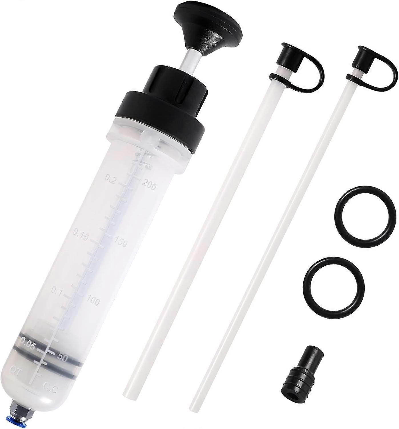 nice Oil suction syringe 200ml Brake fluid syringe, oil extractor, fluid extractor and filling pump, coolant