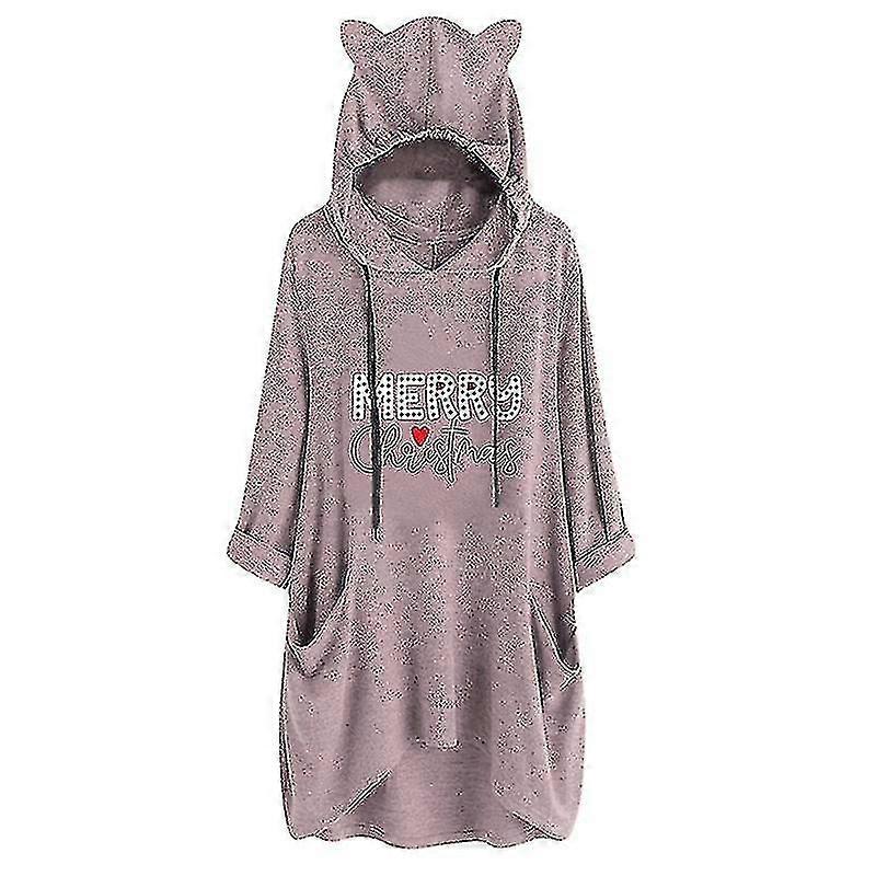 Navidad Damas Sudaderas con capucha Sudaderas con capucha Tops sueltos