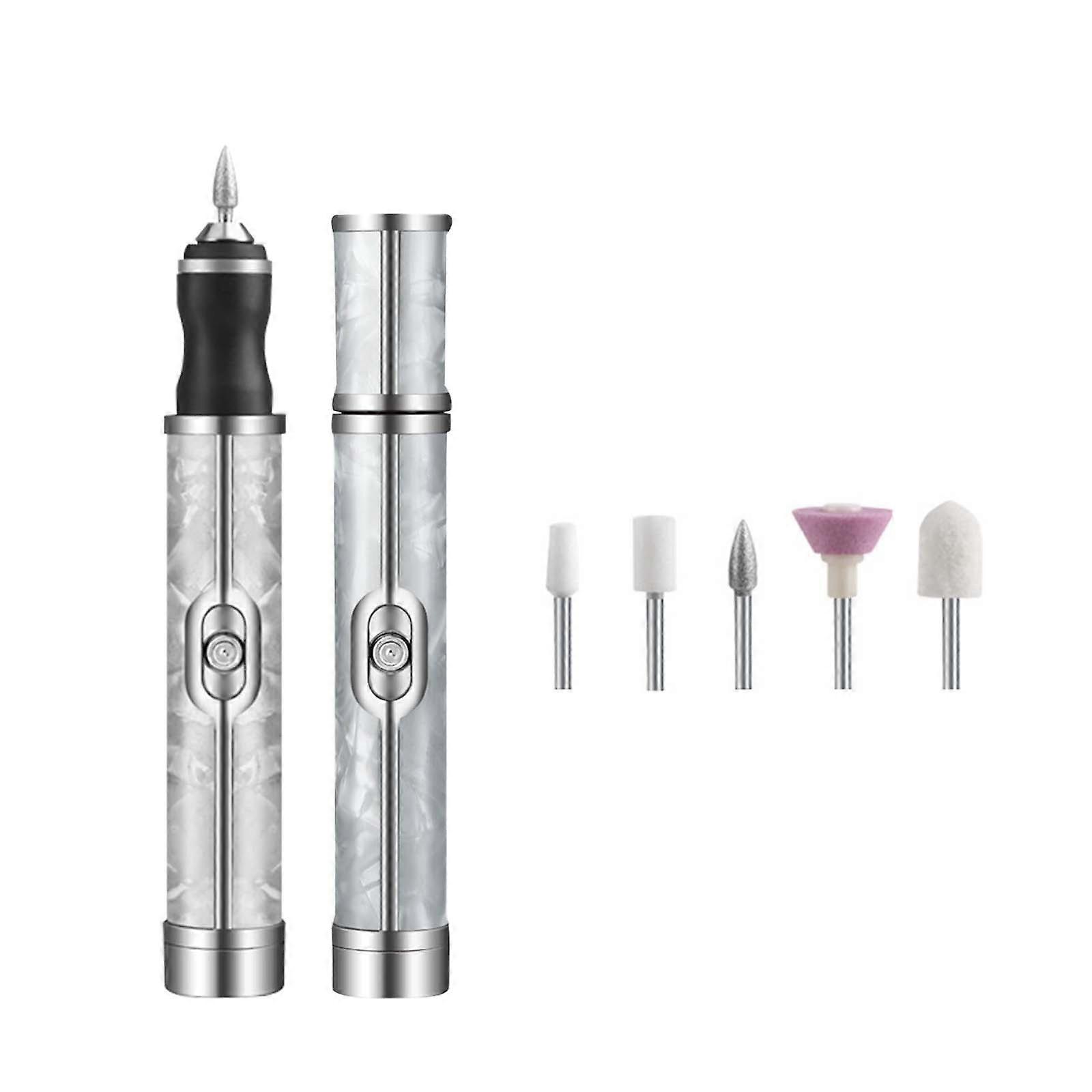 Tacair Ingne Polishing Machine for Nail Enhancement, Mini and Rechargeable High Speed Polishing and Calluses Removal Portable Nail Enhancement Machine