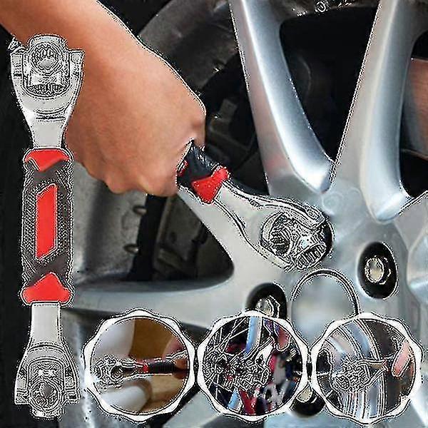 48 In 1 Socket Wrench, Universal Adjustable Grip Multi Tool Ratchet Bolt Kit, Multi Tool Kit Socket