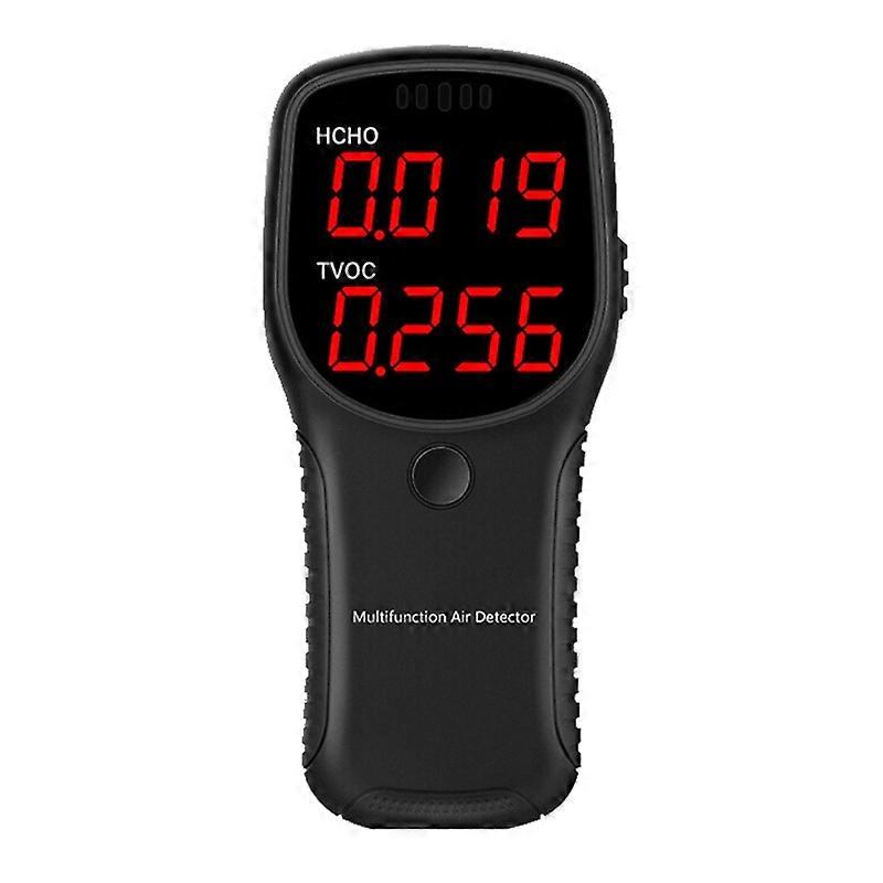 Air Quality Monitor for Dust Indoor Pollution Tester Particulate Analyzer Formaldehyde TVOC Data Record Gas Detector