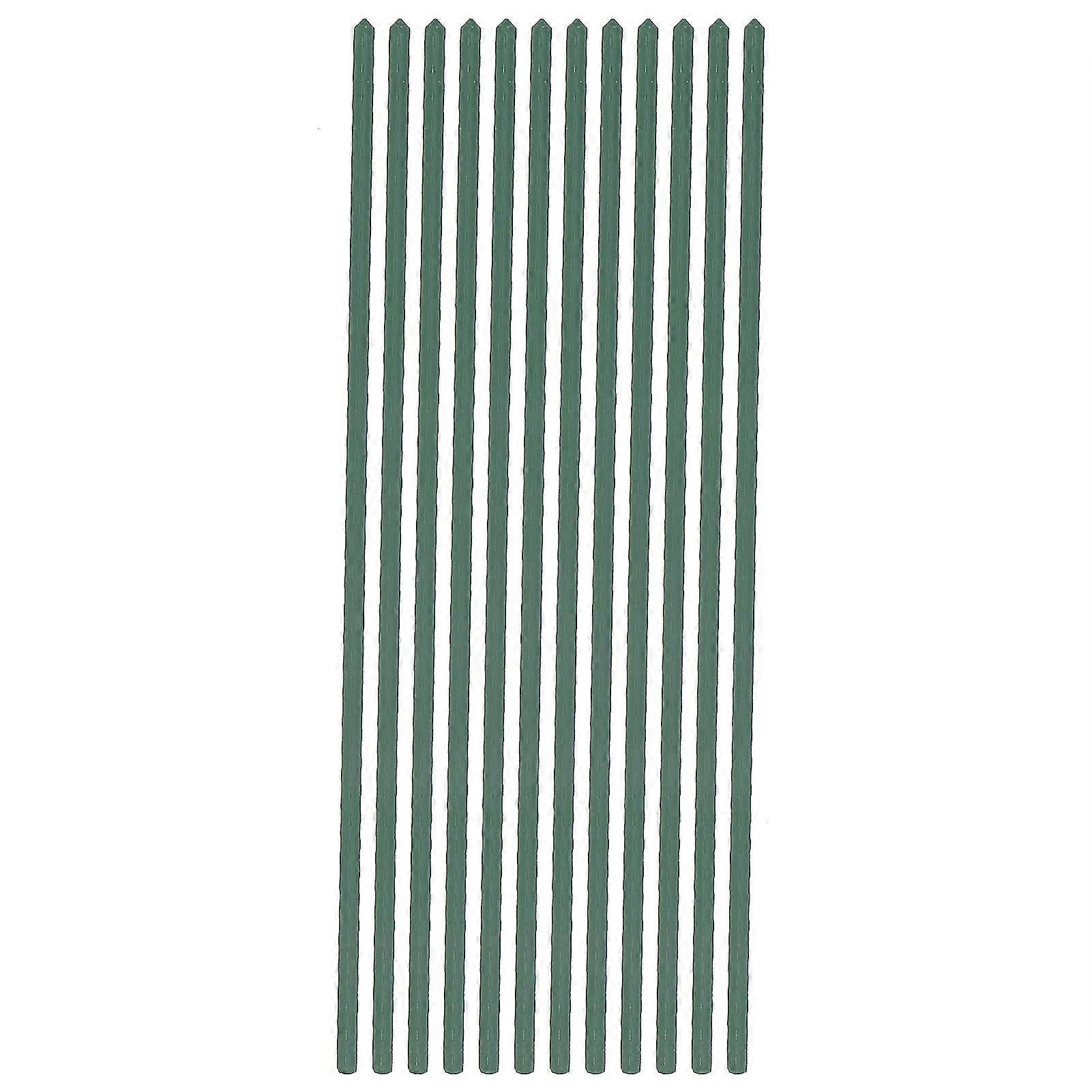Gardening Support Stakes for Tomato and Cucumber Plants - 12 Pieces for Climbing Growth