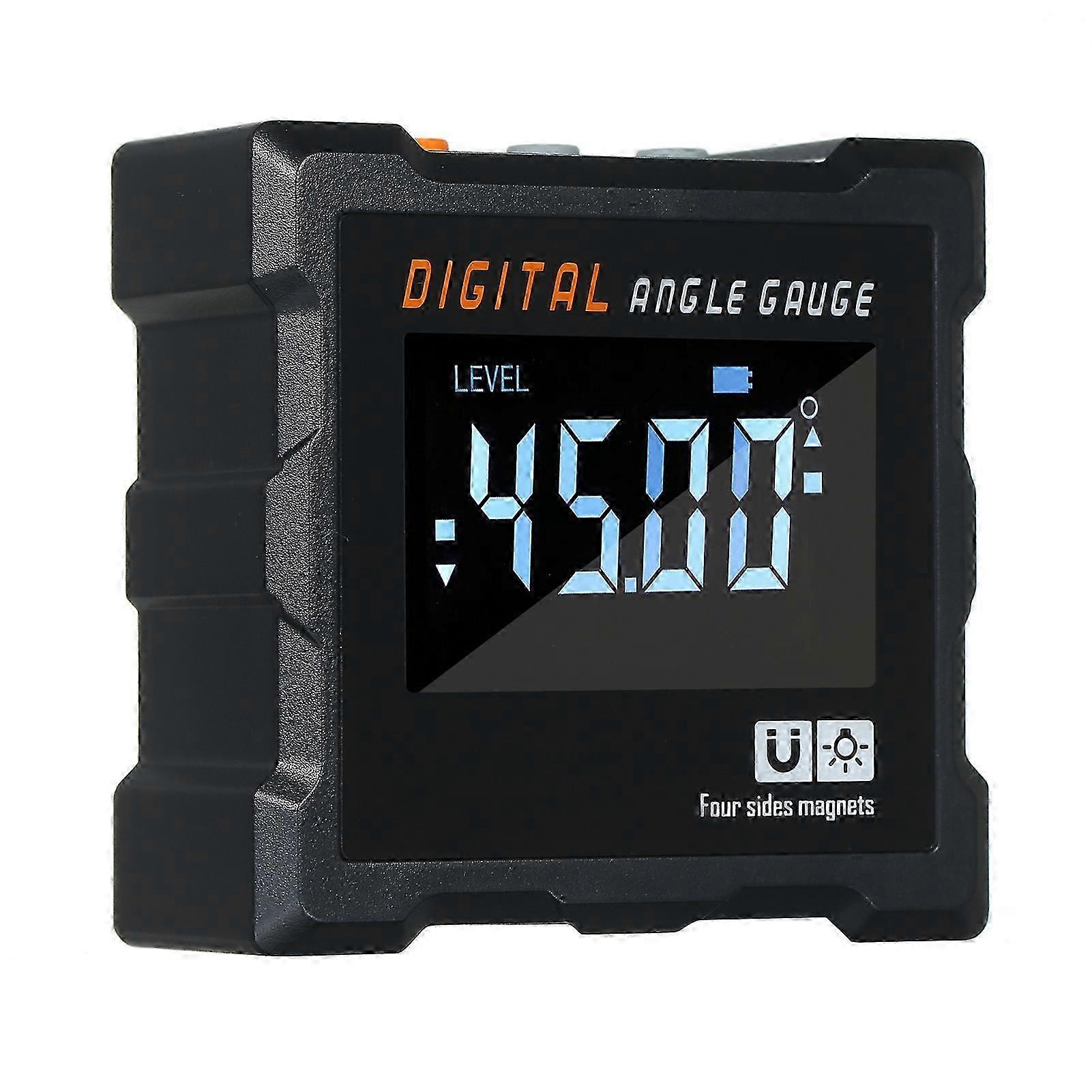 Digital Level Protractor Inclinometer Mag-netic Level Angle Meter Angle Finder Level Box Angle Measuring Tool for Carpentry / Building / Automobile