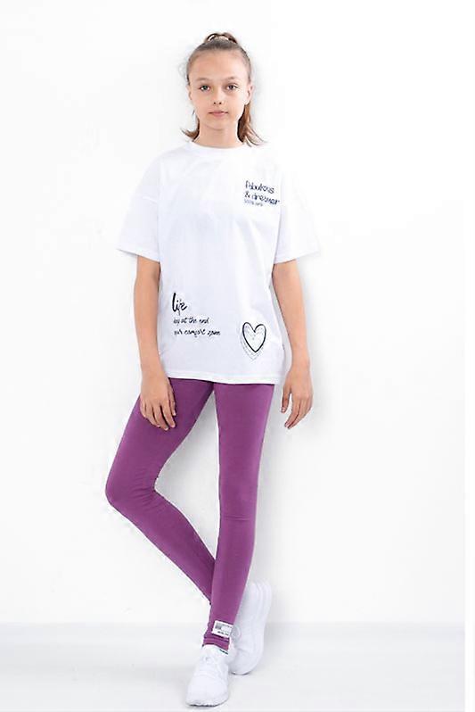 Girls’ Leggings – Stretchy Fullcra Fabric & Printed Design, Any season, HC 6000-036-33-1
