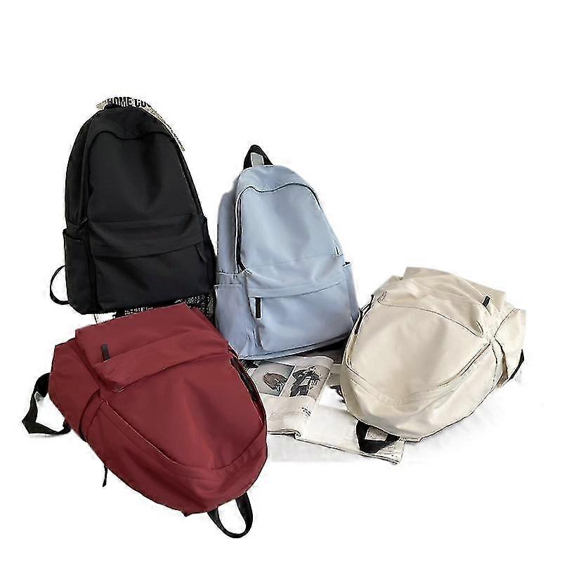 Students Schoolbag Simple School Backpack Large Capacity Travel Backpack