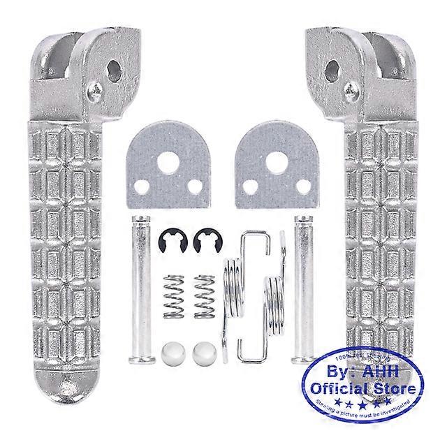 1Pair Aluminum Alloy AntiSkid Black CNC Folding Foot Pegs Pedal Rest Front and Rear Footpegs Footrest For DUCATI 696 1098