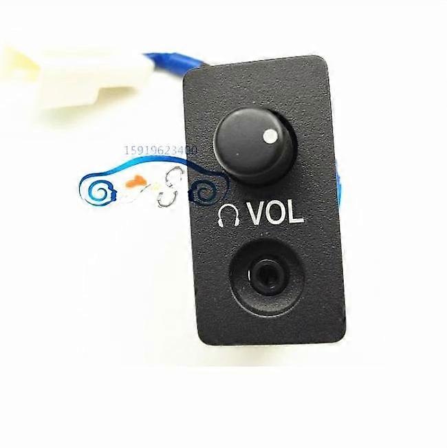 For Toyota 2010-19 PRADO LC150 Rear Air Conditioning Knob Volume Button Control Switch