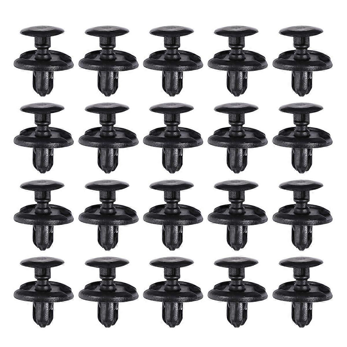 20pcs Shield Push Rivet Fastener Retainer Pin Clips for Mazda Suzuki (B25)