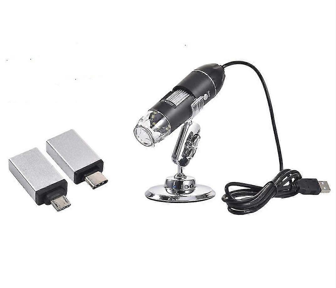 1600x 8 Led Microscope Digital Magnifier,can Laptop