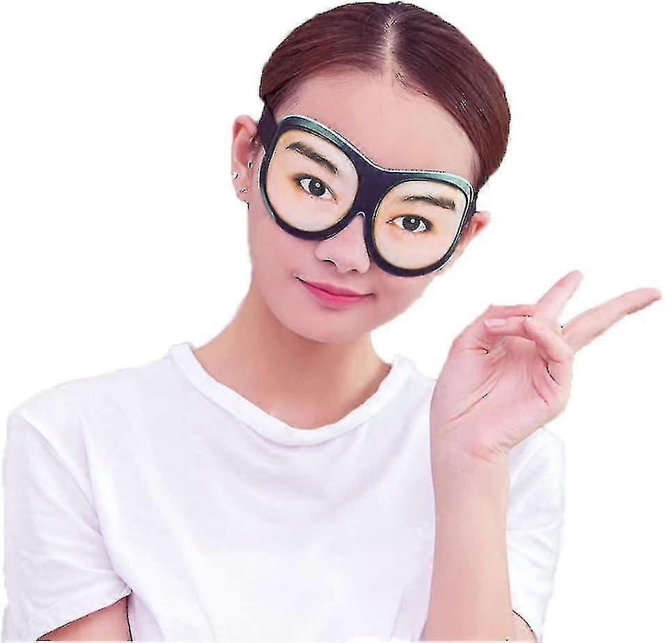 3d Funny Eyeshade Soft Sleep Eye Mask With Adjustable Head Strap