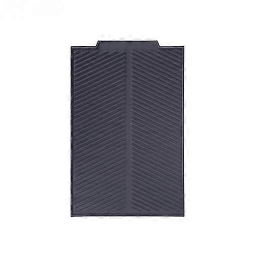 Silicone Draining Mat Kitchen Multifunctional Insulation Drying Mat (grey)