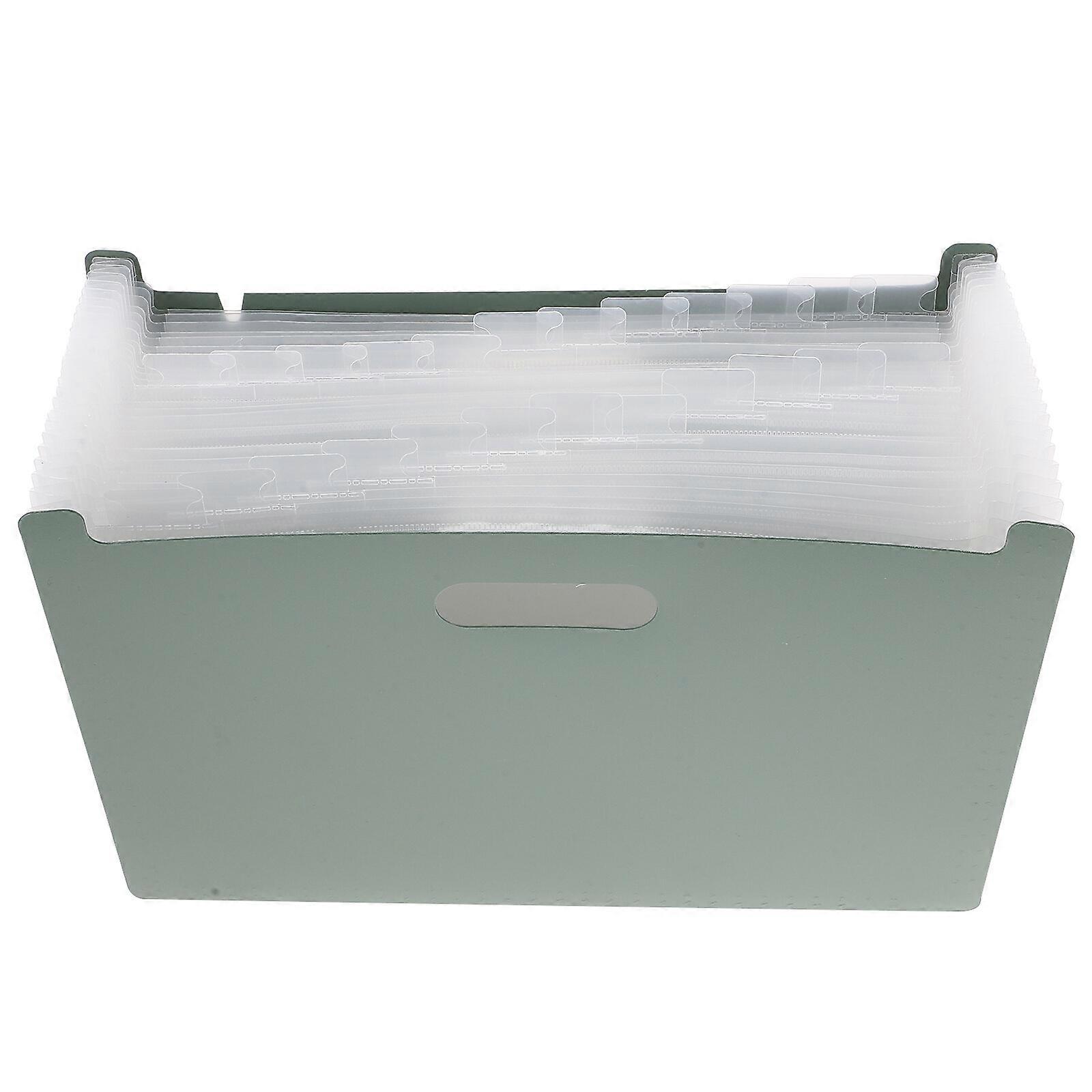 Large Capacity File Folder Desktop File Storage Folder Portable Design File Folder Office File Folder