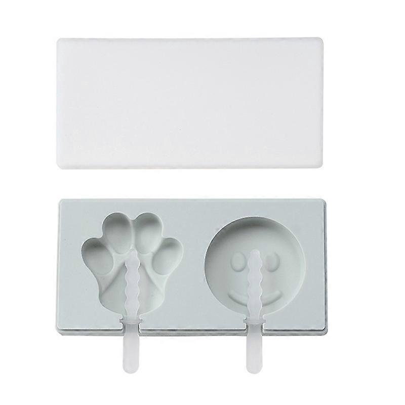 Ice Pop Maker Non-stick Easy to Clean Silicone Summer Ice Cube Tray Mold for Children