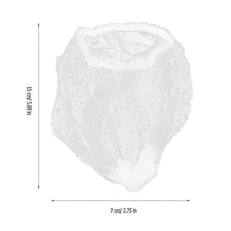 200pcs Kitchen Sink Strainer Mesh Bag Sink Strainer Bag Practical Sink Filter Net