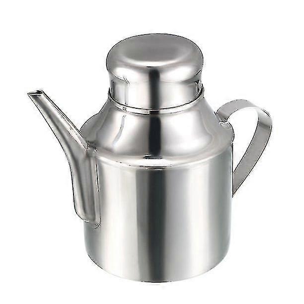 Botella de olla de aceite triangular de caño de acero inoxidable de 18 oz