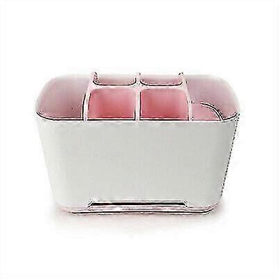 Tannbørsteholder Stort Bad Caddy Lagring Multifunksjonsarrangør