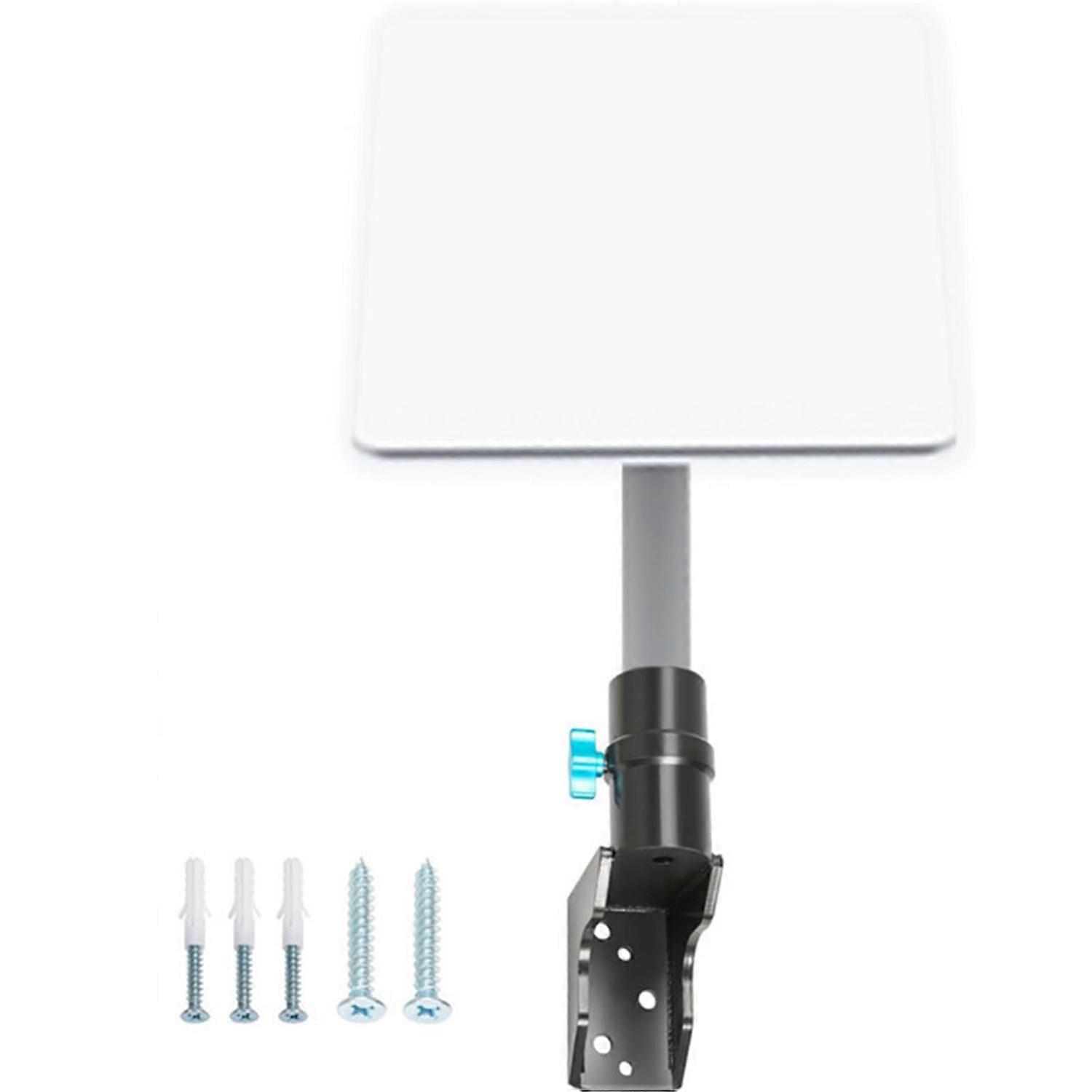 Short Wall Mount Kit Satellite Internet Pole Roof Mounting Bracket Stainless Steel with Adapter 