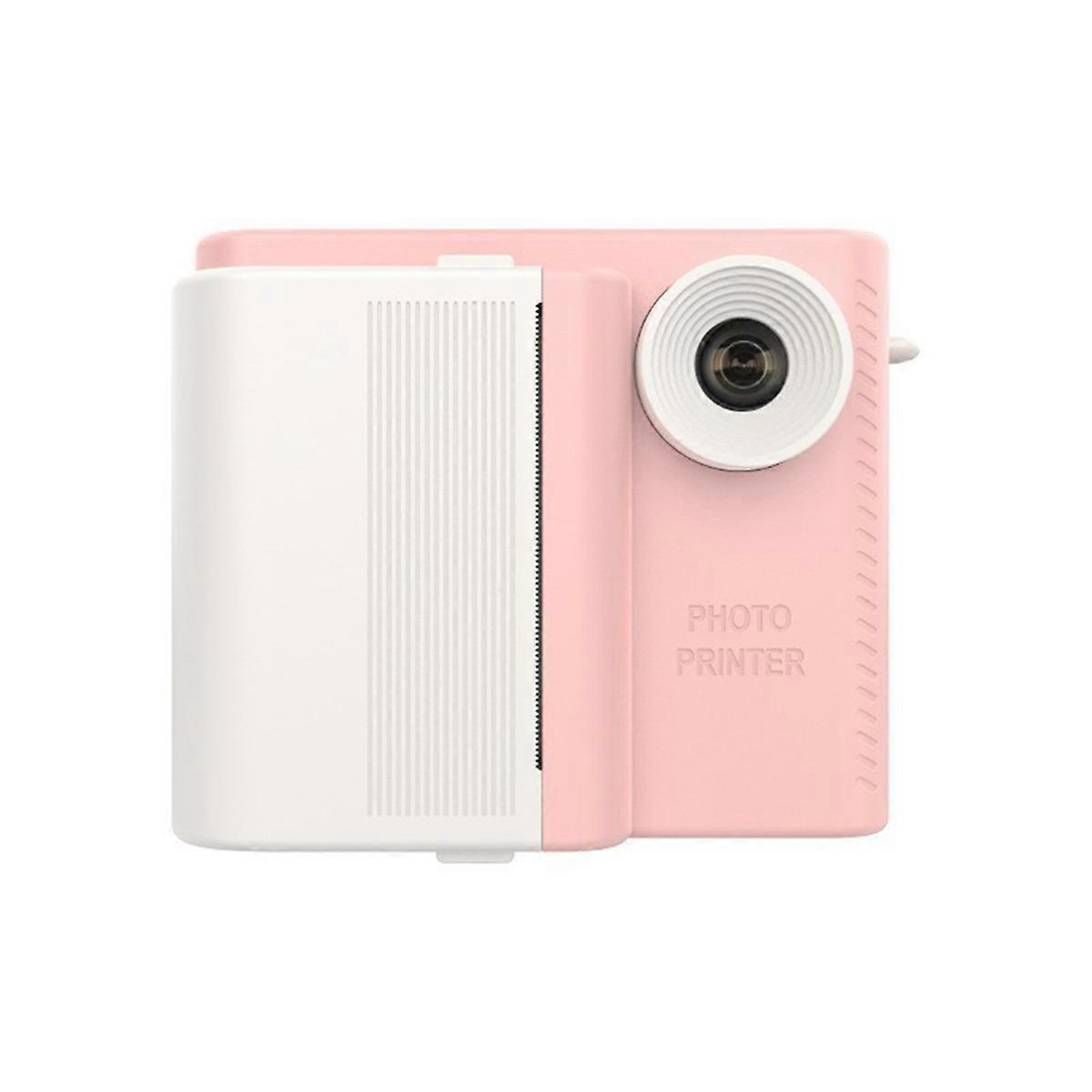 Kids Digital Camera Instant Print Dual Camera HD 1080P Video Camera Toys Mini Cam 2.8inch Display for Kids Pink