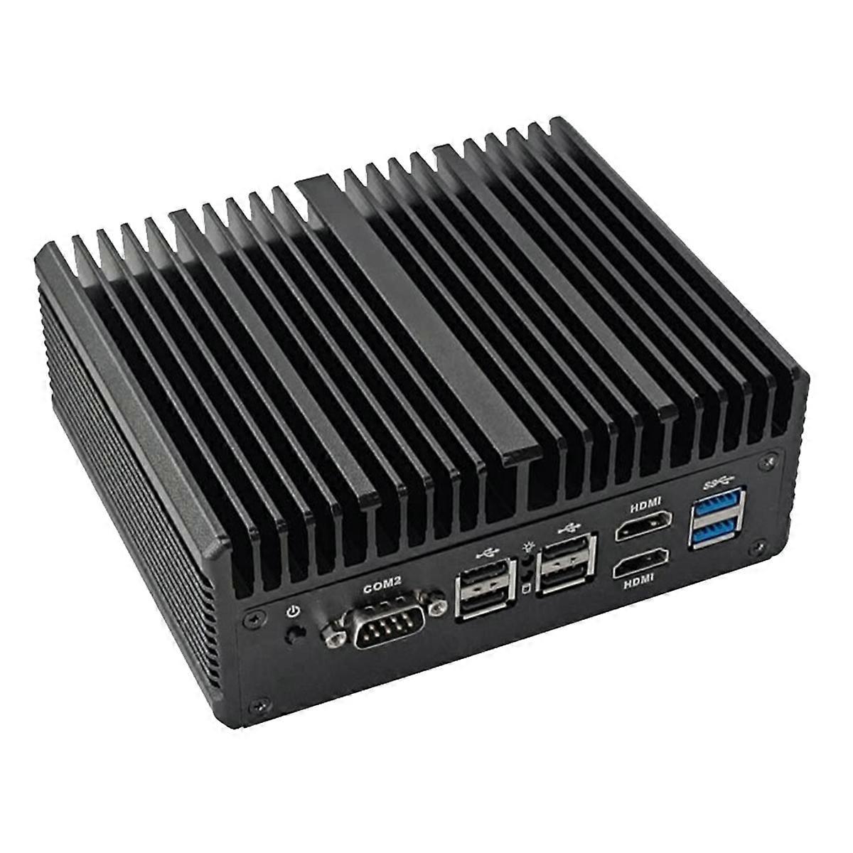 N100 Firewall Computer Soft Router DDR5 4800MHz 4x2.5G I226 LAN Supporto M.2 NGFF SSD Mini PC industriale senza ventola