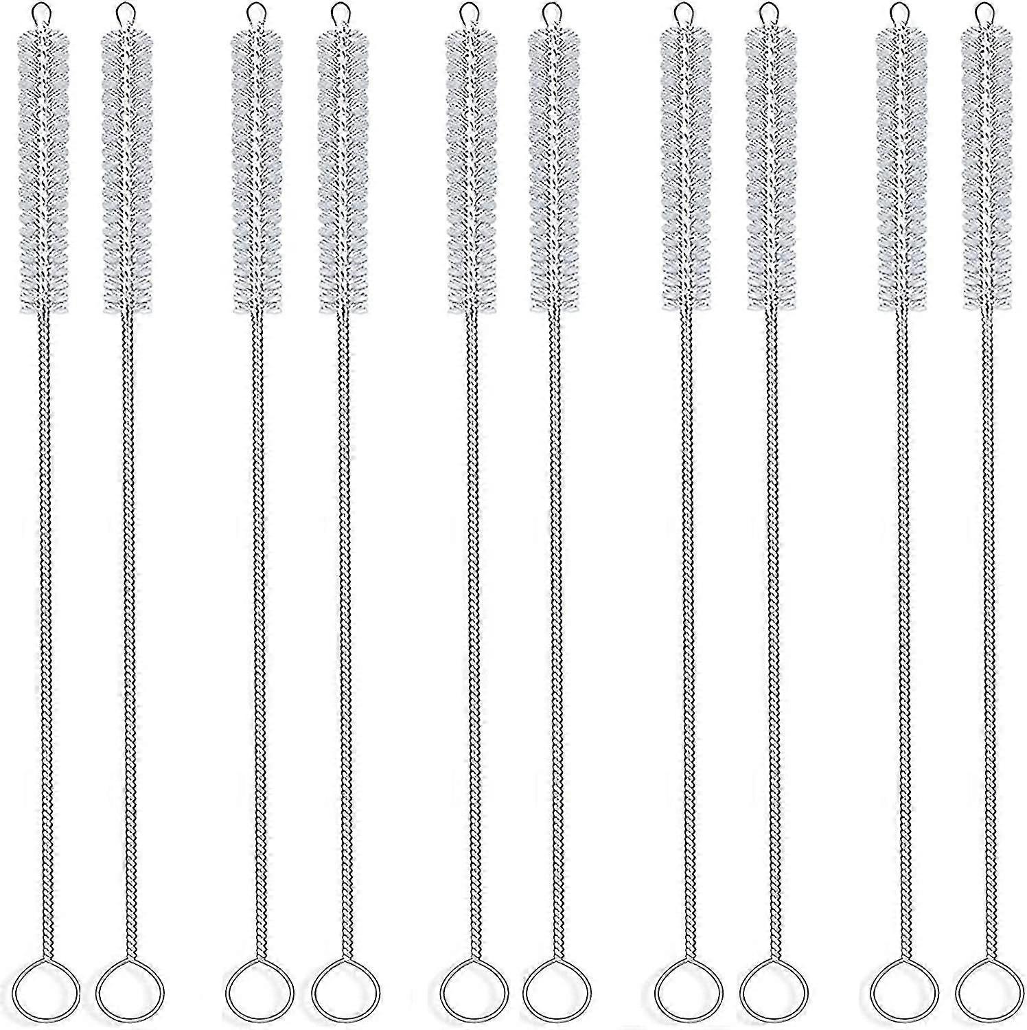 Brush Cleaner For Straw Pipe Cleaners Bottle Brushs Cleaning Set Of 10