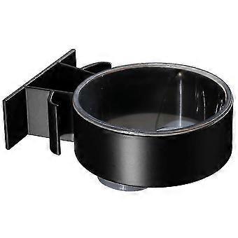 Bathroom Hair Dryer Holder With Water-resistant Adhesive, Hair Care Tools (Black)