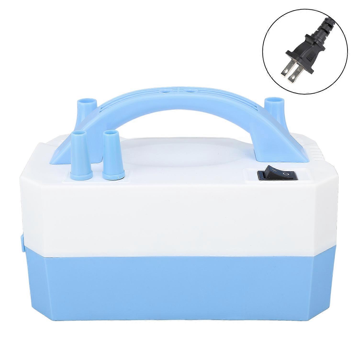 Electric Balloon Pump Portable Dual Nozzle Balloon Blower Pump Inflation Efficient Easy Operation El