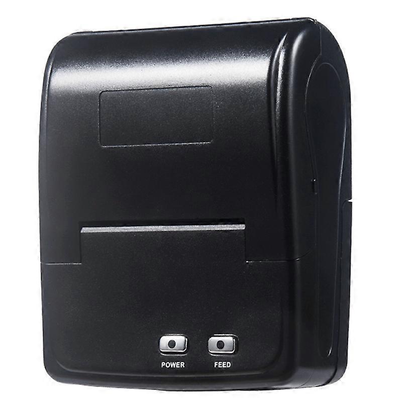 QS-5802 Portable 58mm Bluetooth Receipt 8-pin Matrix Printer(Black)