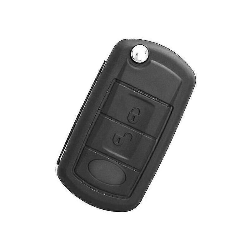 Land Rover Range Rover Sport Lr3 Discovery 3 Button Folding Key Shell Case - Farfi