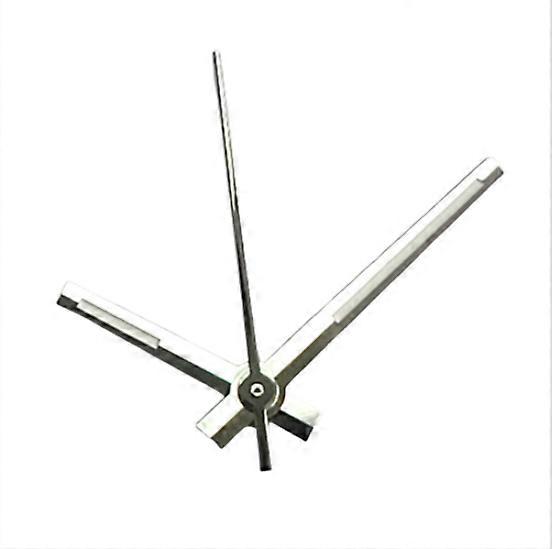 Watch Hands Green Luminous for NH35/36/4R/7S Movement Watch Accessories Pointer Three-needle(Silver)