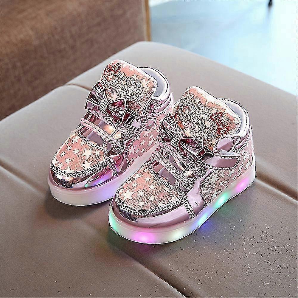 Light Up Shoes Flashing Breathable Sneakers Luminous Casual Shoes For Kids-MXBC
