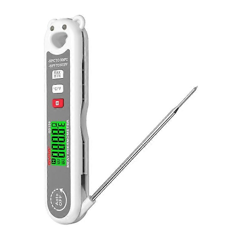 GVDA GD159 Foldable Digital Thermometer Food Temperature Measurement Tool