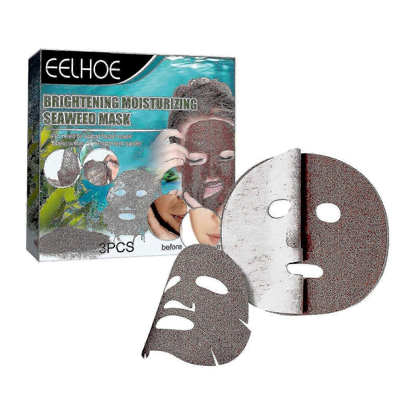 Adjustable Algae Mask Acne Acne Shrinking Pore Brightening Moisturiz