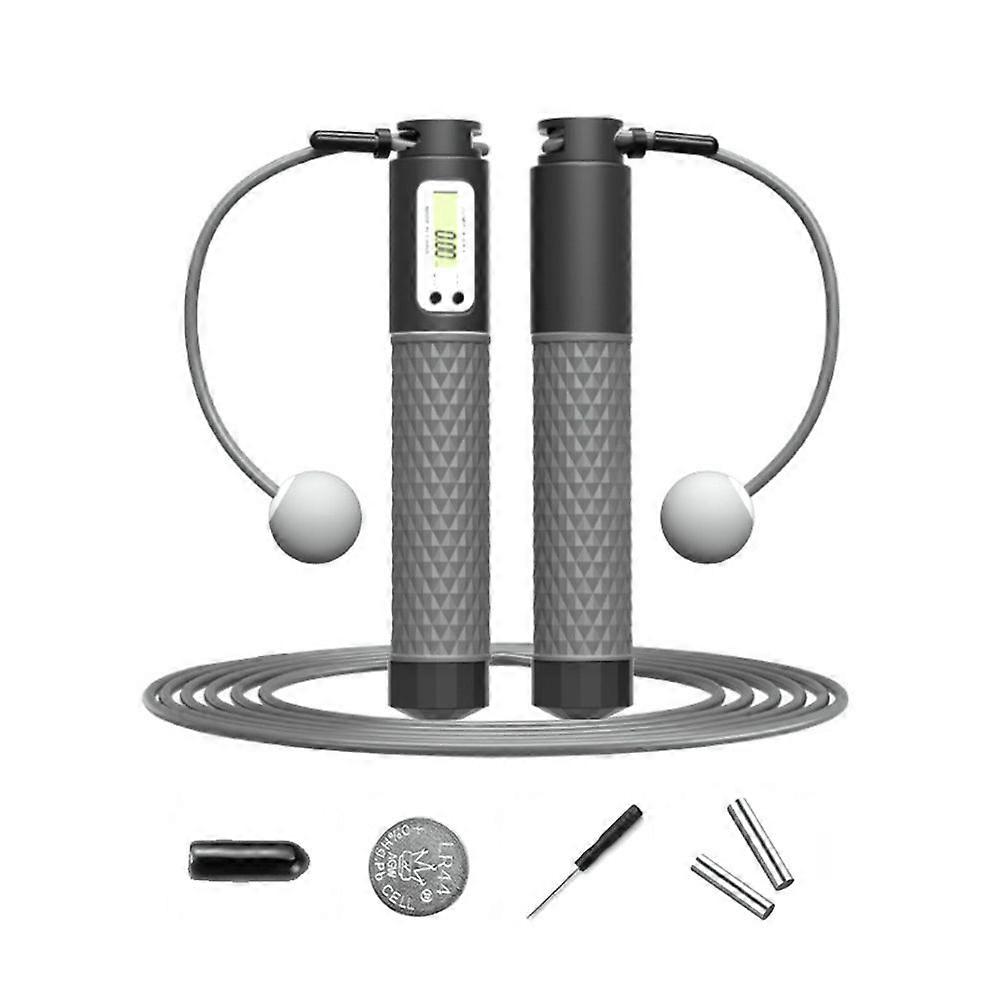 Weighted Jump Rope with Counter -  for Working Out, 2 Modes Exercise Jump rope for adult