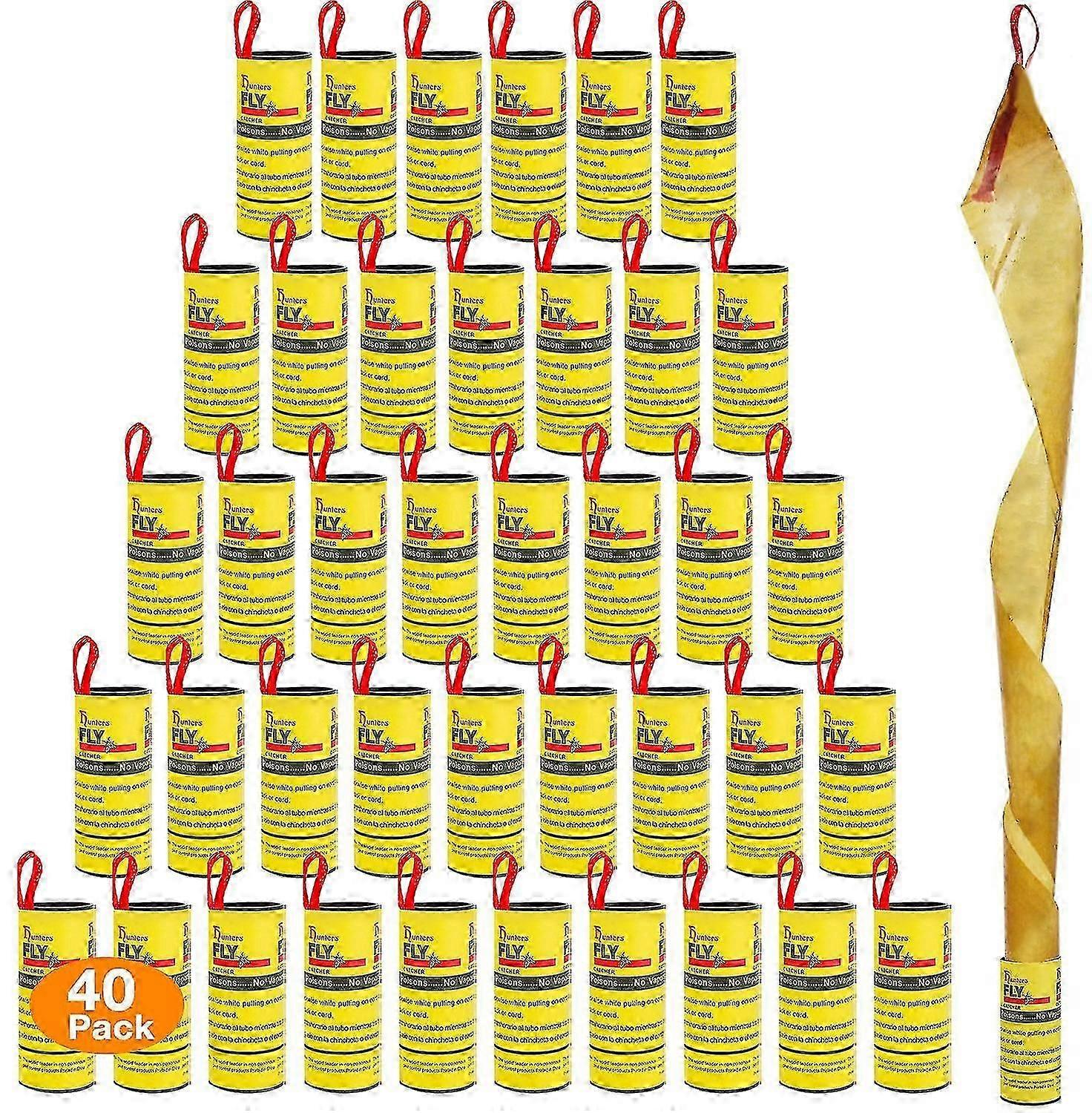 (40 Rolls) Fly Fly Inside Out Use , Es And Insects