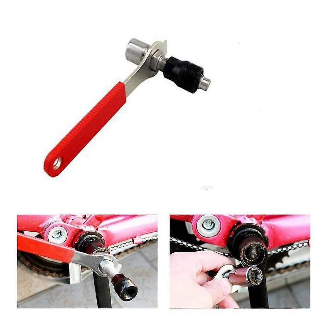 Bicycle Crank Puller, Sturdy Plastic Grip Ensures Reliability During Use
