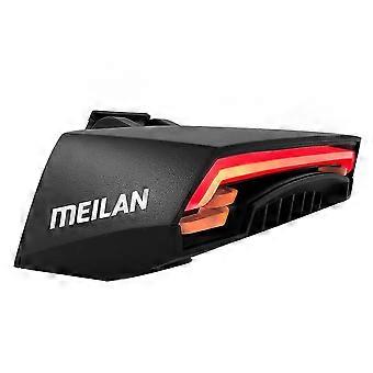 MEILAN X5 Bicycle Reart Ultra Bright USB ladattavat polkupyörän takavalot vedenpitävä kypärä
