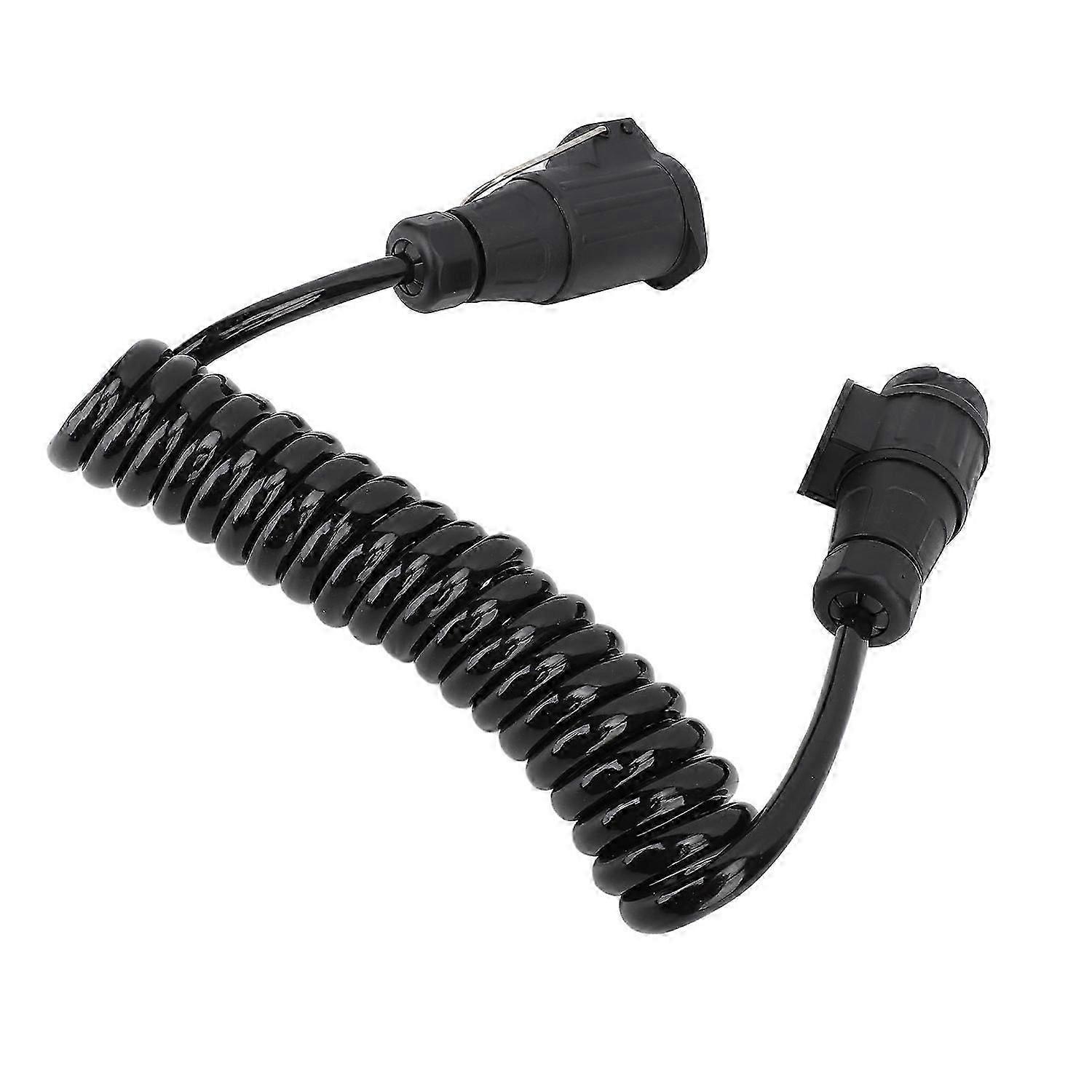 Exquisite 13Pin to 13Pin Trailer Wiring Connector 13 Way Round Extension Plug Adapter for Trailer RV Caravan B