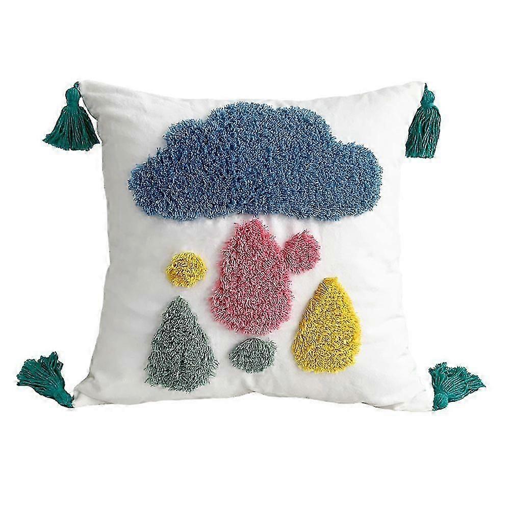 Sofa Soft Decorative Cushion Cover Pillow Sham Pillowcase Throw Pillow Case 4545cm