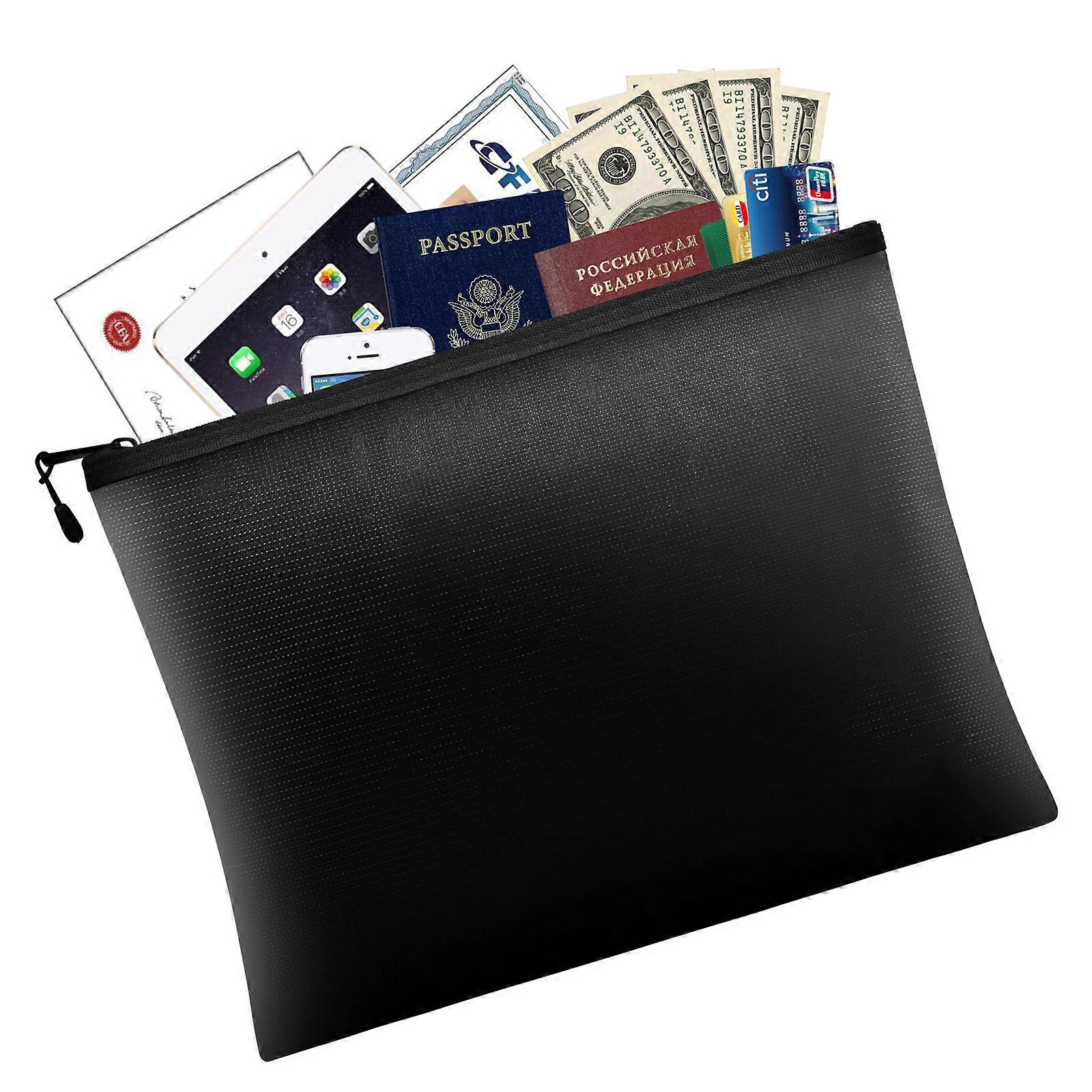 Fireproof Money Bag, Safe Waterproof Briefcase