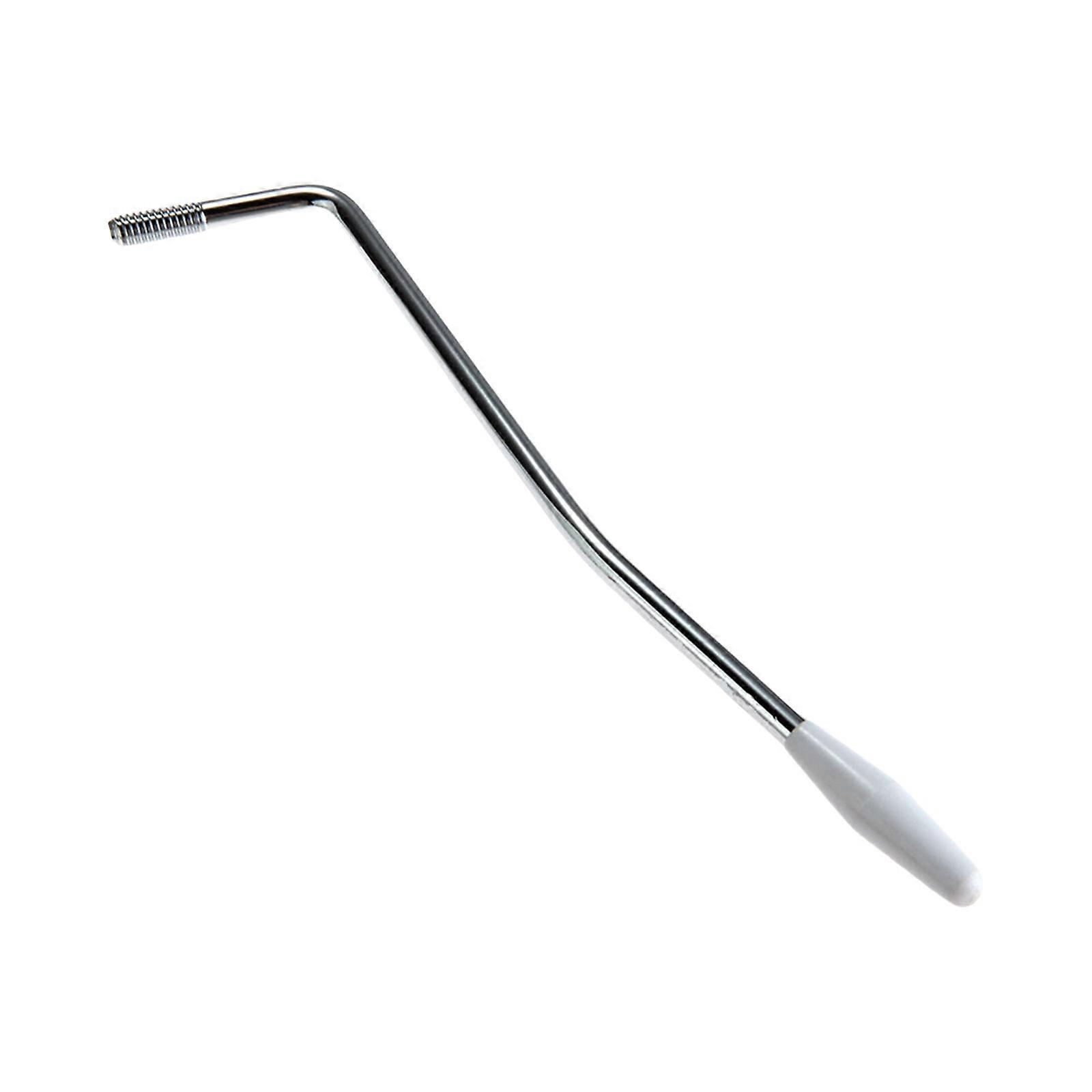 Guitar Tremolo Arm Whammy Rod Trem Rod Vibratos Arm Tremolo Stick Thread Arm Electric Guitar Tremolo Systems with Tip  White 6MM