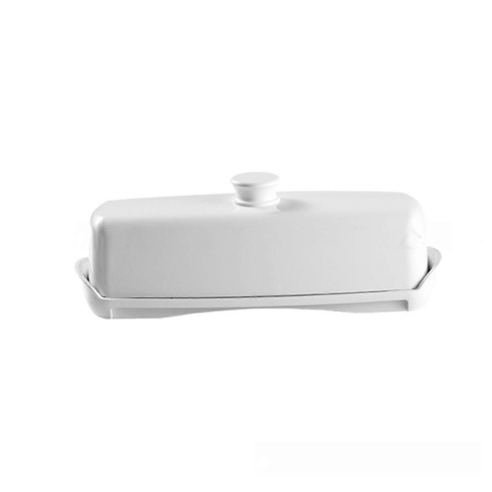 Butter Container with Spoon and Lid Butter Dish with Lid Durable Plastic Holder for Storing and Serving Butter 4